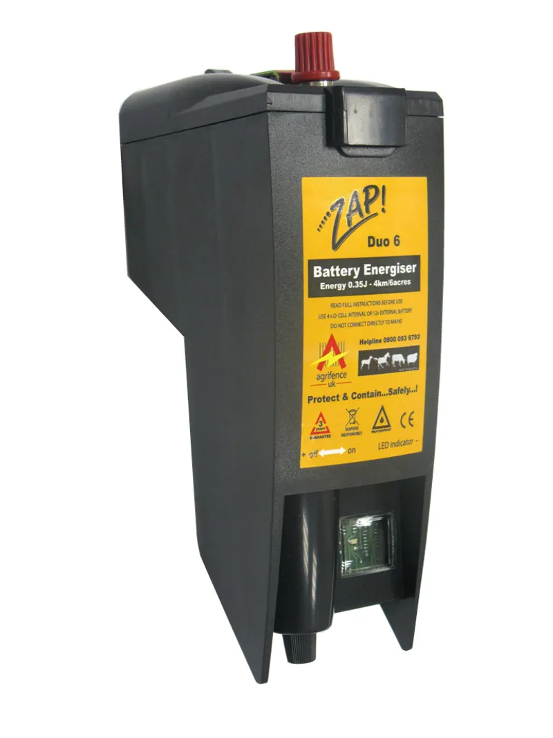 Agrifence Duo 6 Energiser 6/12v - 0.42J